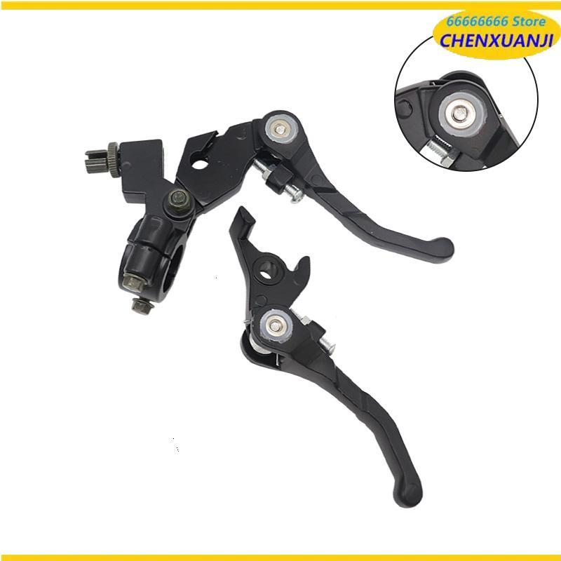 140cc 125cc 110cc Pit Dirt Bike Chrome Folding Clutch Brake Lever For 7/8" Handle Bar Fit For Atomik Dhz Orion Bosuer BSE