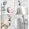 Adjustable Suction Cup Shower Head Holder No Drilling Shower Head Support Stand  Bathroom