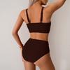 New Bikini Swimwear Western Style, Sexy, High Waisted Two Piece Swimsuit 0858 KTY