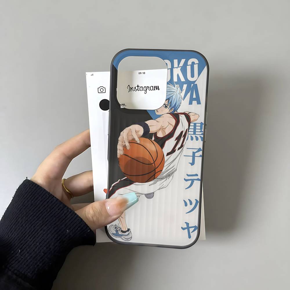Kuroko Basketball Phone Case For IPhone 17 16 15 11 12 13 14 Pro Max Soft Corrugated Silicone Cover Case