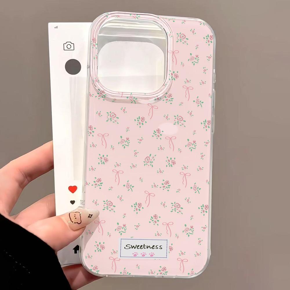 Painted Phone Case for iPhone 12 13 15 16 iPhone 16 12 13 14 15 Pro  14 15 16 Pro Max Coverage Shockproof Anti-Fingerprint Fresh Style Protective Case