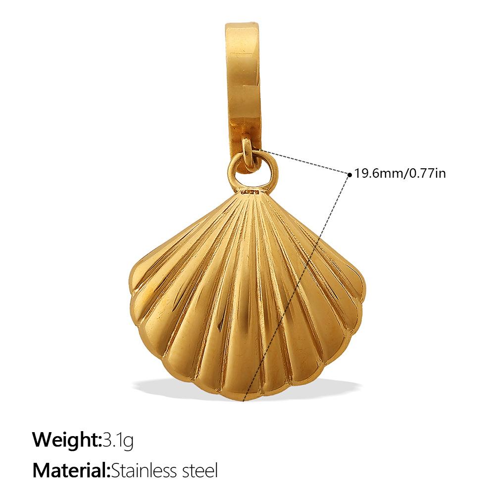 French Retro Seaside Vacation DIY Marine Life Bikini Pendant, 18K Gold-plated Versatile Accessories 2026