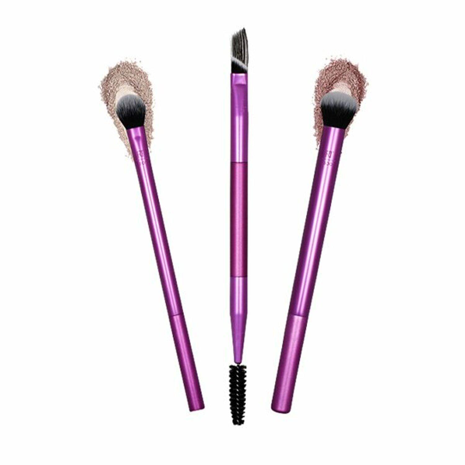 

REAL TECHNIQUES Тени для век + Кисть для макияжа Blend Trio