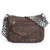 Vintage Soft Leather Bag Women's Large Capacity Multi-compartment Mother Bag Crossbody Bag