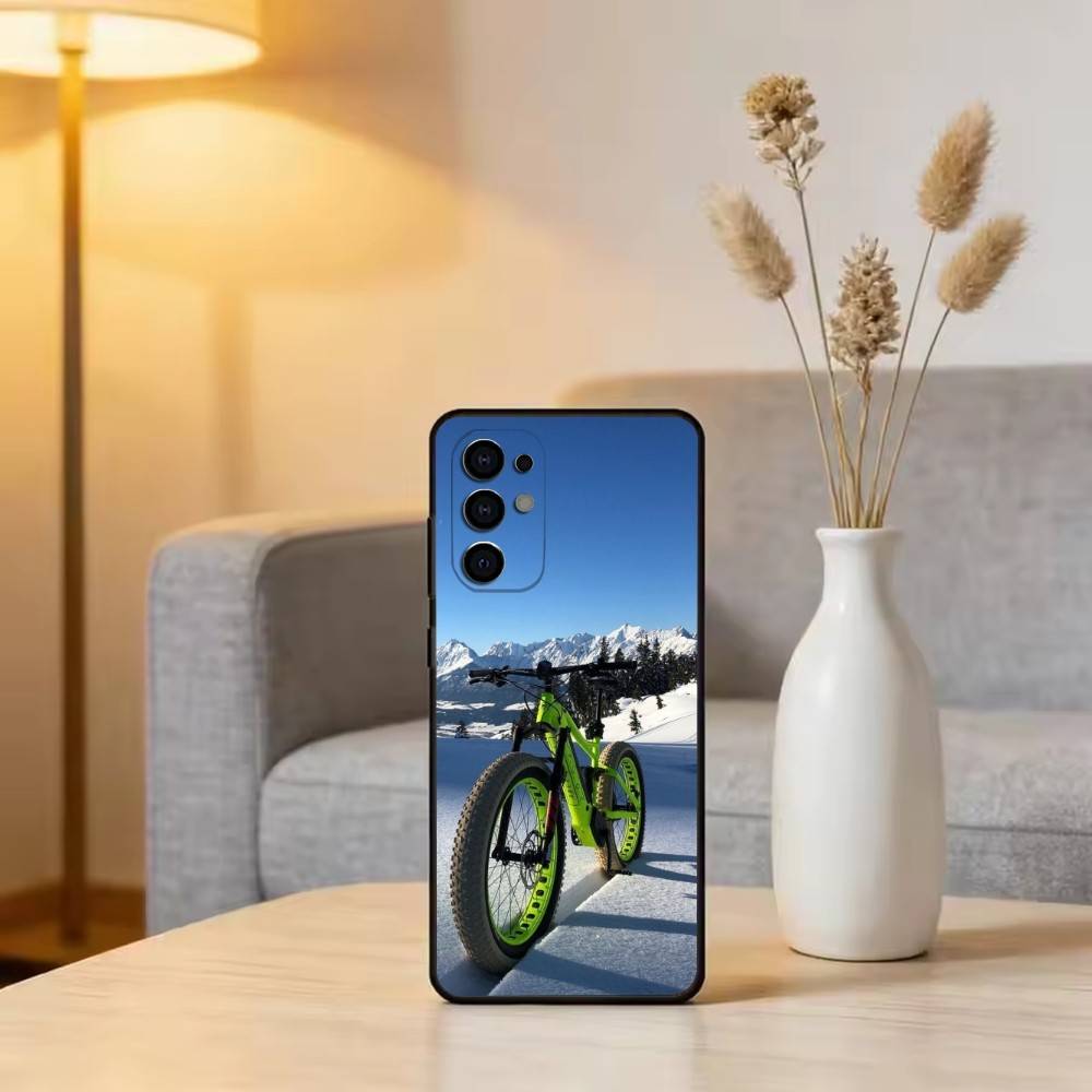 C-Cool M-Mountain Bicycle Bike Phone Case For Samsung S25,S24,S21,S22,S23,S30,Ultra,S20,Plus,Fe,Soft Silicone Black Cover