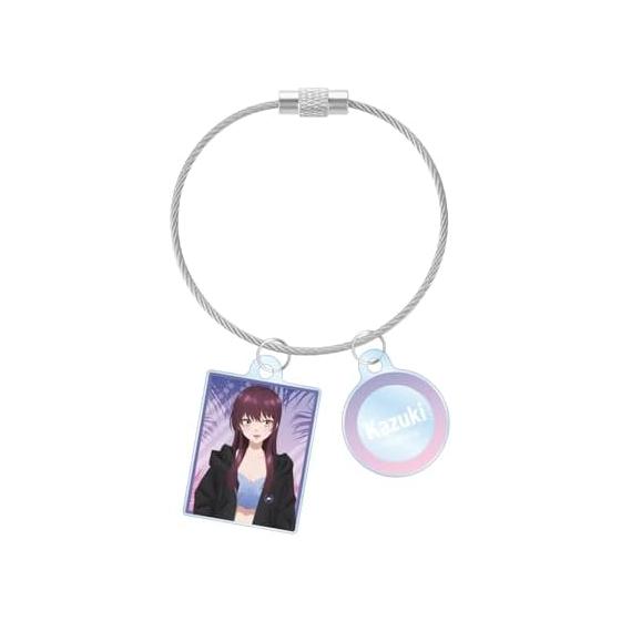 TV Anime The Three Sisters of the Emperor Are Surprisingly Easy. Newly Illustrated Kazuki Mikado Beach Date ver. Double Wire Acrylic Keyholder