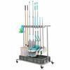 Yidashang No-Drill Stainless Steel Mop & Broom Holder
