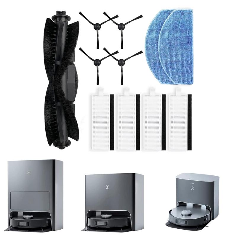 Sweeper HEPA Filter Vacuum Cleaner Roller Brush Side Brush Mopping Pads Replacement for G8000 G8000Pro Sweeping Robot