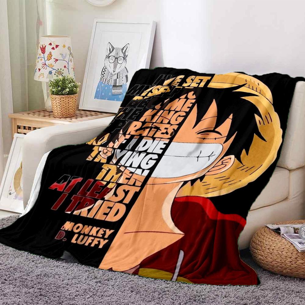 1pc One Piece Blanket Lightweight Flannel Blanket Throw Blanket For Sofa, Bed, Travel, Camping, Livingroom, Office, Couch