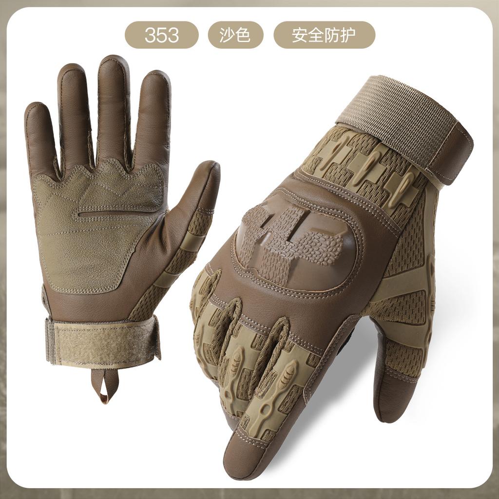 Tactical Gloves Men's Touch Screen Non-slip and Wear-resistant Outdoor Sports Protection Cycling Mountaineering Tactical Gloves