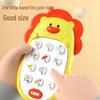 Babies' Musical Phone Toy: Safe, Biteable, Educational Simulation for Ages 0-2.