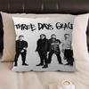 Rock Band TThree Days Grace Cushion Cover Pillow Cover Decor Pillowcase Printed Cushion Case For Couch