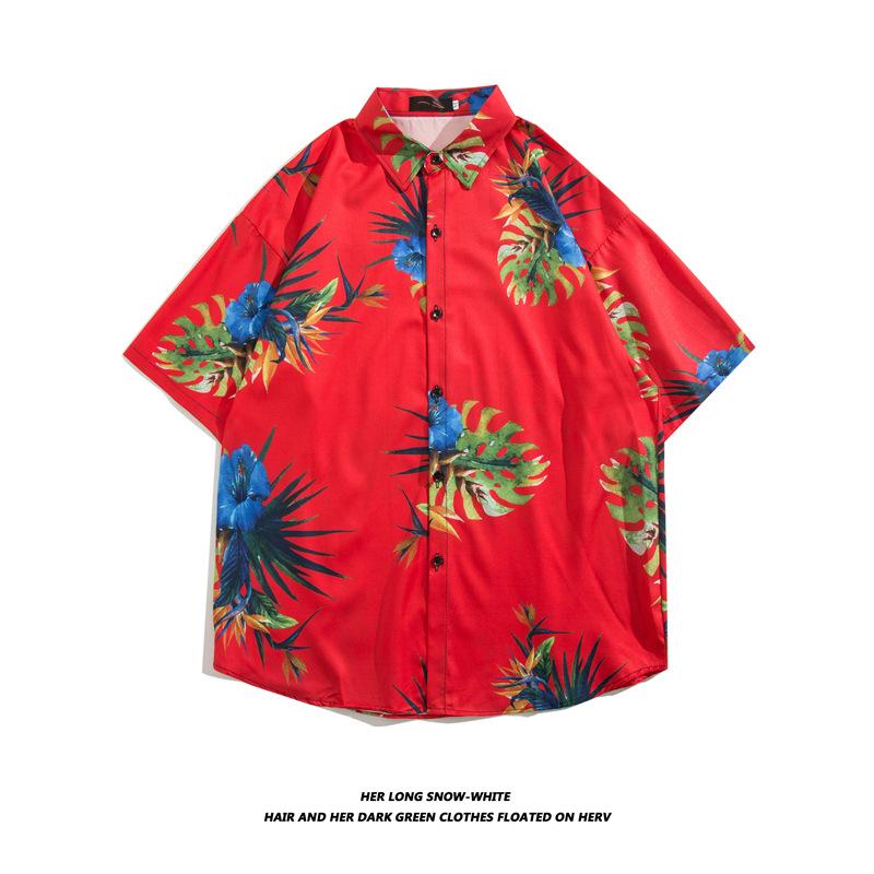 Men's Southeast Asian Style Quick-Dry Beach Vacation Shirt