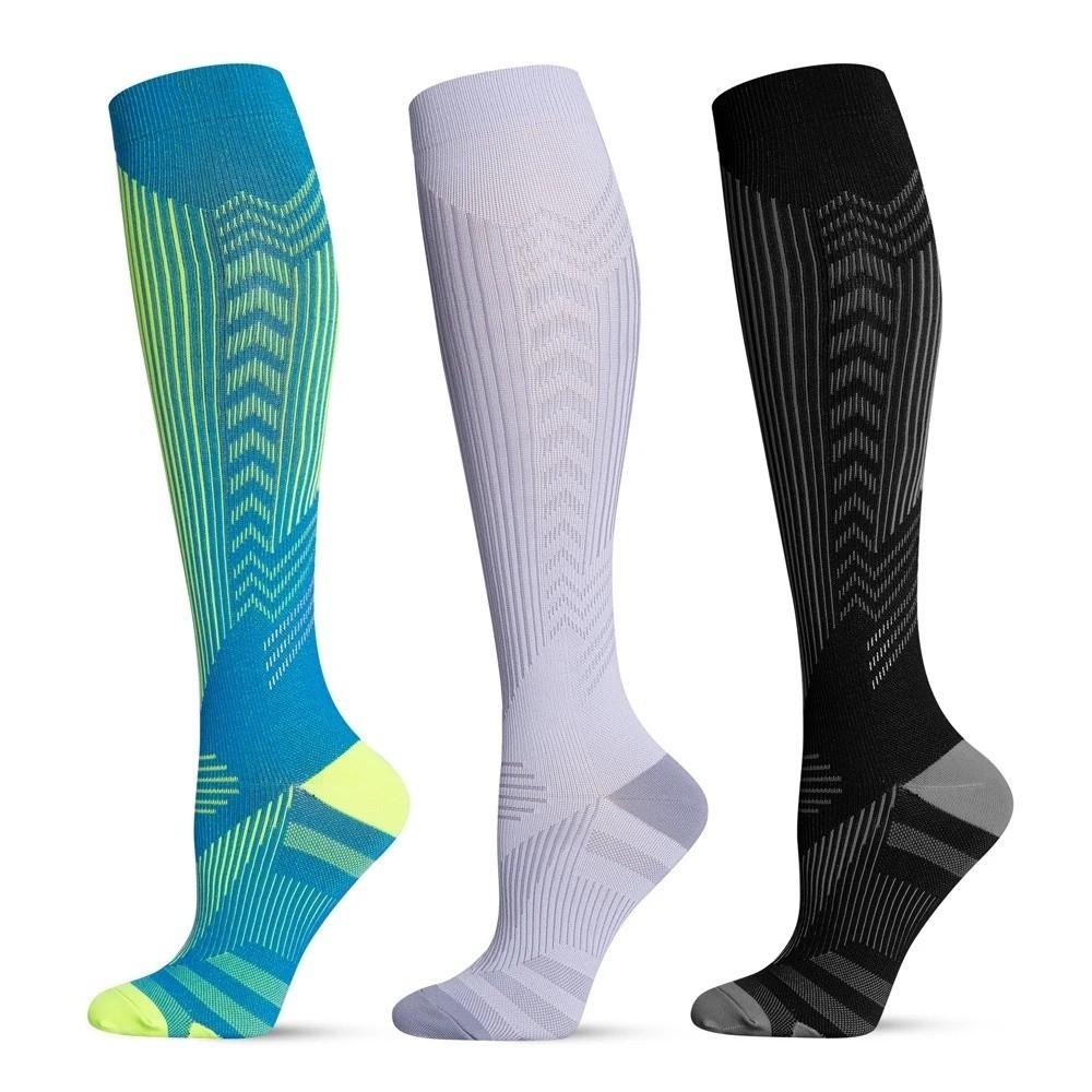 1Pair Knee High Fitness Long Leg Socks Comfortable Cycling Socks  Pregnancy
