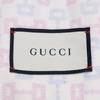 GUCCI [/Domestic regular] 609627 Horsebit print leather collar Jacket 36 White / Navy / RedUsed