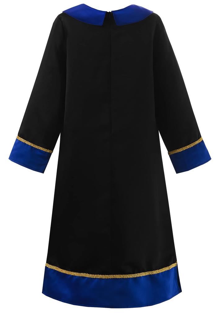 ReliBeauty Jiangshi Cosplay Kostüm, Halloween Kostüm für Kinder, Mädchen und Jungen, Unisex, Kinder Cheongsam, Kostüm für Kinder, Weihnachten, Partys,