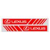 2 szt. Samochodowa Naklejka 3D Pasek Wyścigowy Paski Dekoracja Stylingowa Lusterek Bocznych Tylnych Dla Lexus IS250 Ct200h LS430 LX570 NX300h IS300h RX330 ES300h UX250h