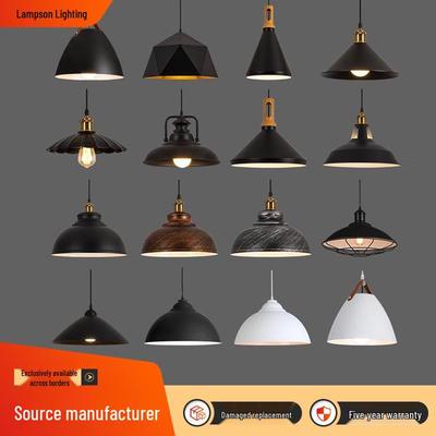 Retro Industrial Iron Chandelier for Hotels, Restaurants, and Bars