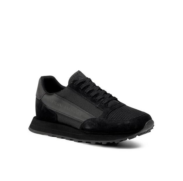 Мужские кроссовки Armani Exchange Xux083 xv263 k001 чёрные