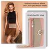 For Samsung Galaxy S23 Ultra Case Zipper Pocket Phone Cover with Shoulder Strap