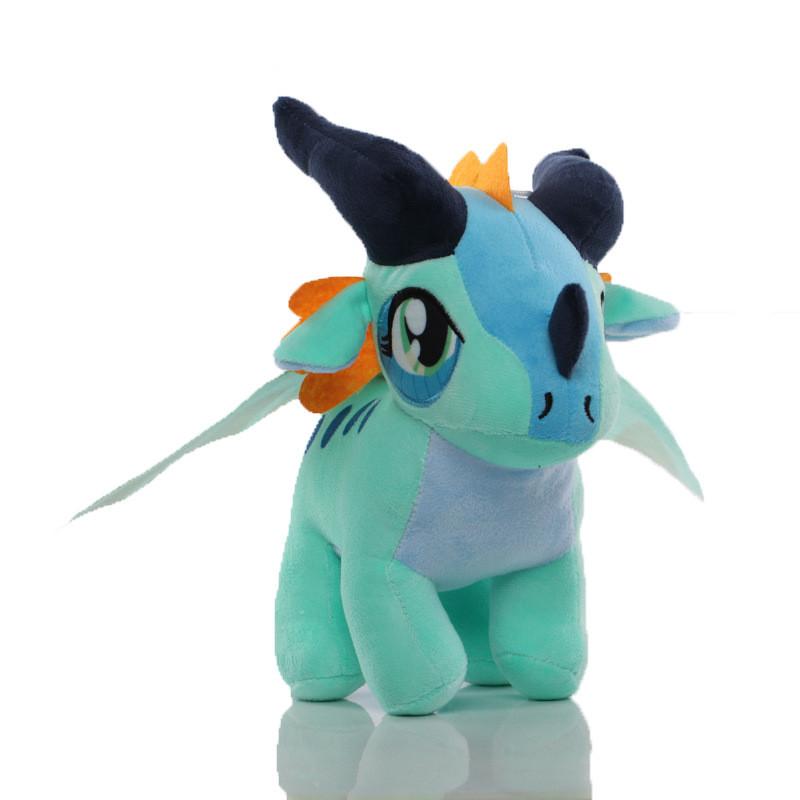 Adorable Wings Of Fire Dragon Plush Toy With Big Blue Eyes Made From Ultra Soft Crystal Material