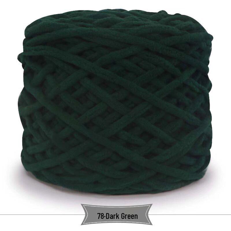 3.3 Große Eiswollknäuel für handgestrickte Häkelschuhe & zum Weben von Schals - Dicke Wolle für Damen & Herren