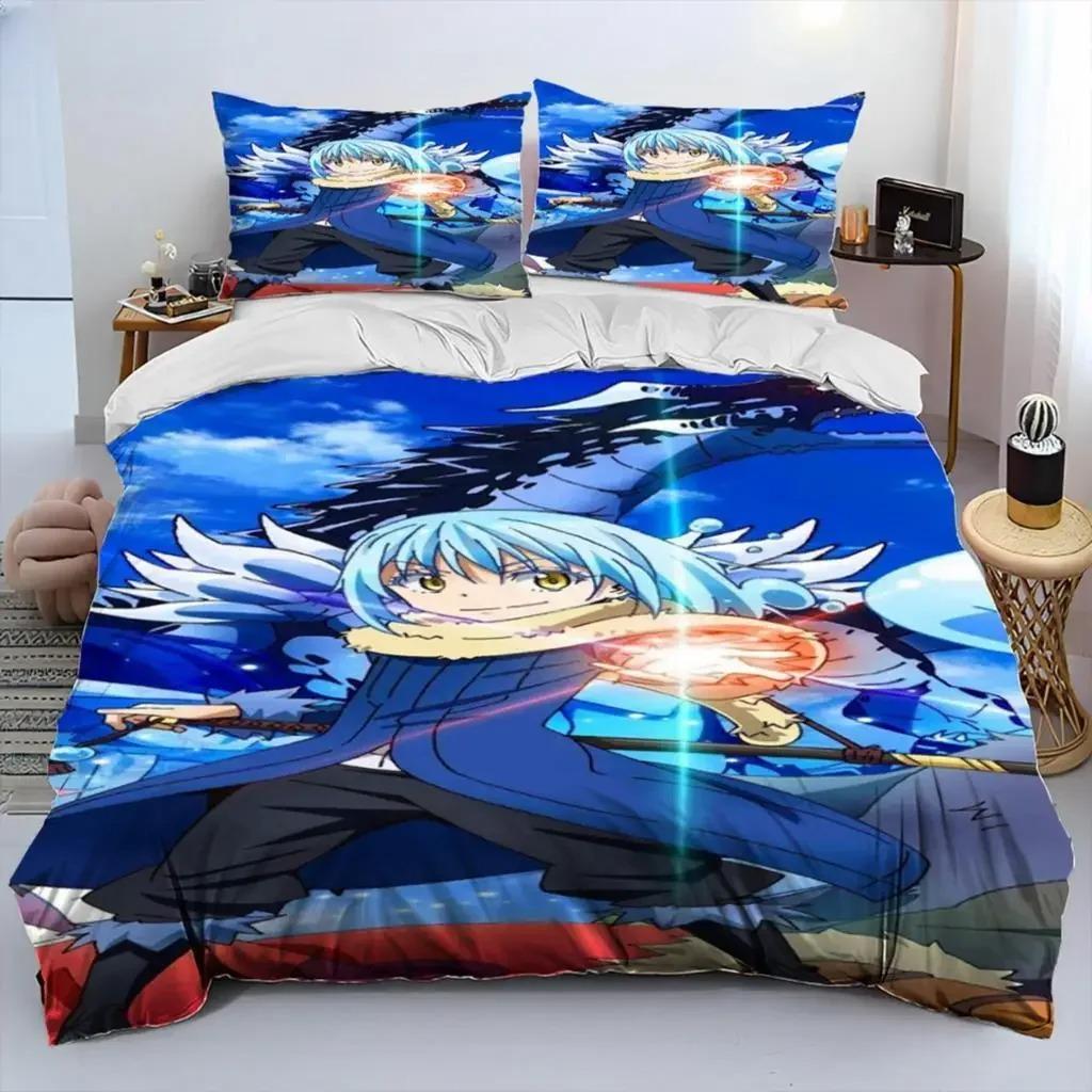 Cozy Comfortable I Got Reincarnated As A Slime Anime Bed Size King Queen Comforter Quilt