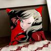 Anime PPersona 5 Cushion Cover Reversible Soft Durable Pillow Cover Home  Car MultiScene Use for Daily Comfort