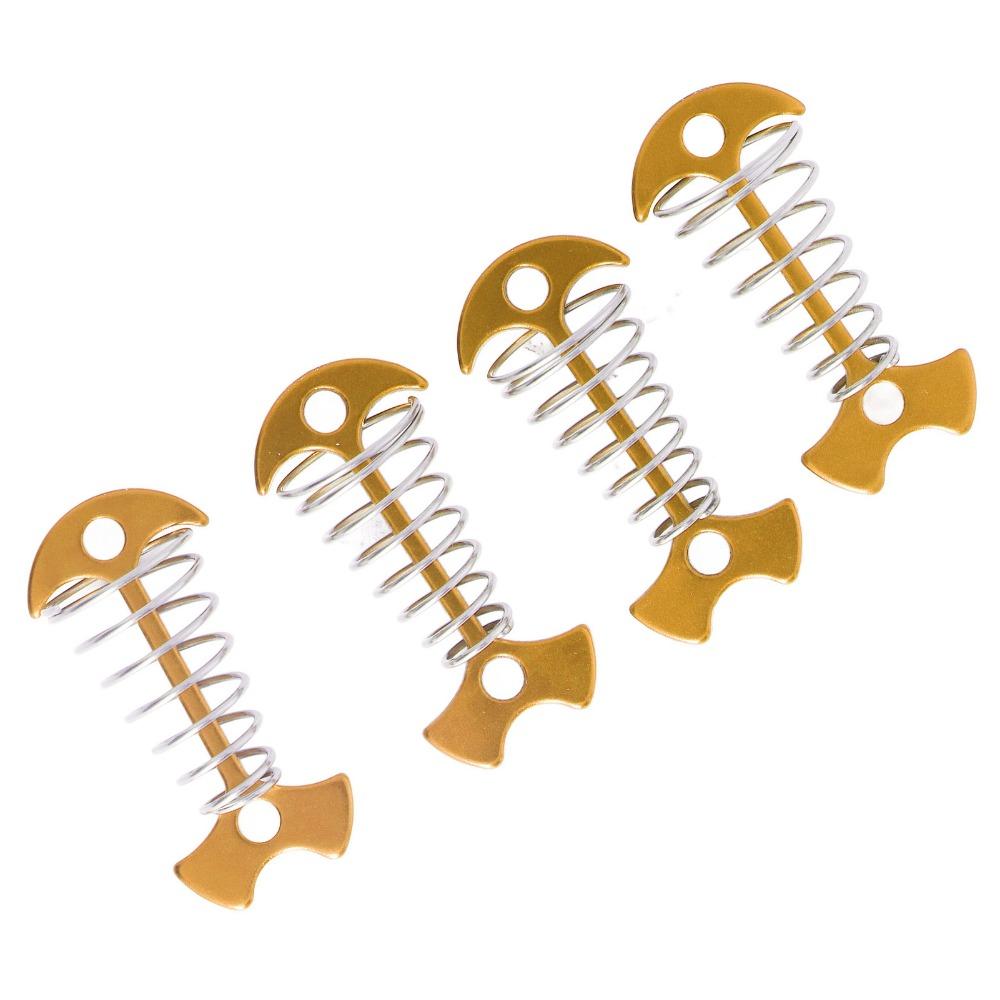 12PCS Universal Fishbone Tent Nails Aluminum Alloy Canopy Stakes Durable Tent Stakes