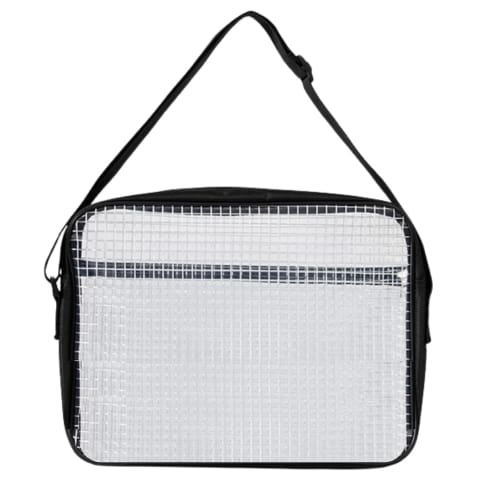 startside Engineer Clear Bag, Cleanroom Anti-Static Mesh Bag, Transparent, Easy Storage, Contents Visible, 40cm Wide x 30cm High (Black)