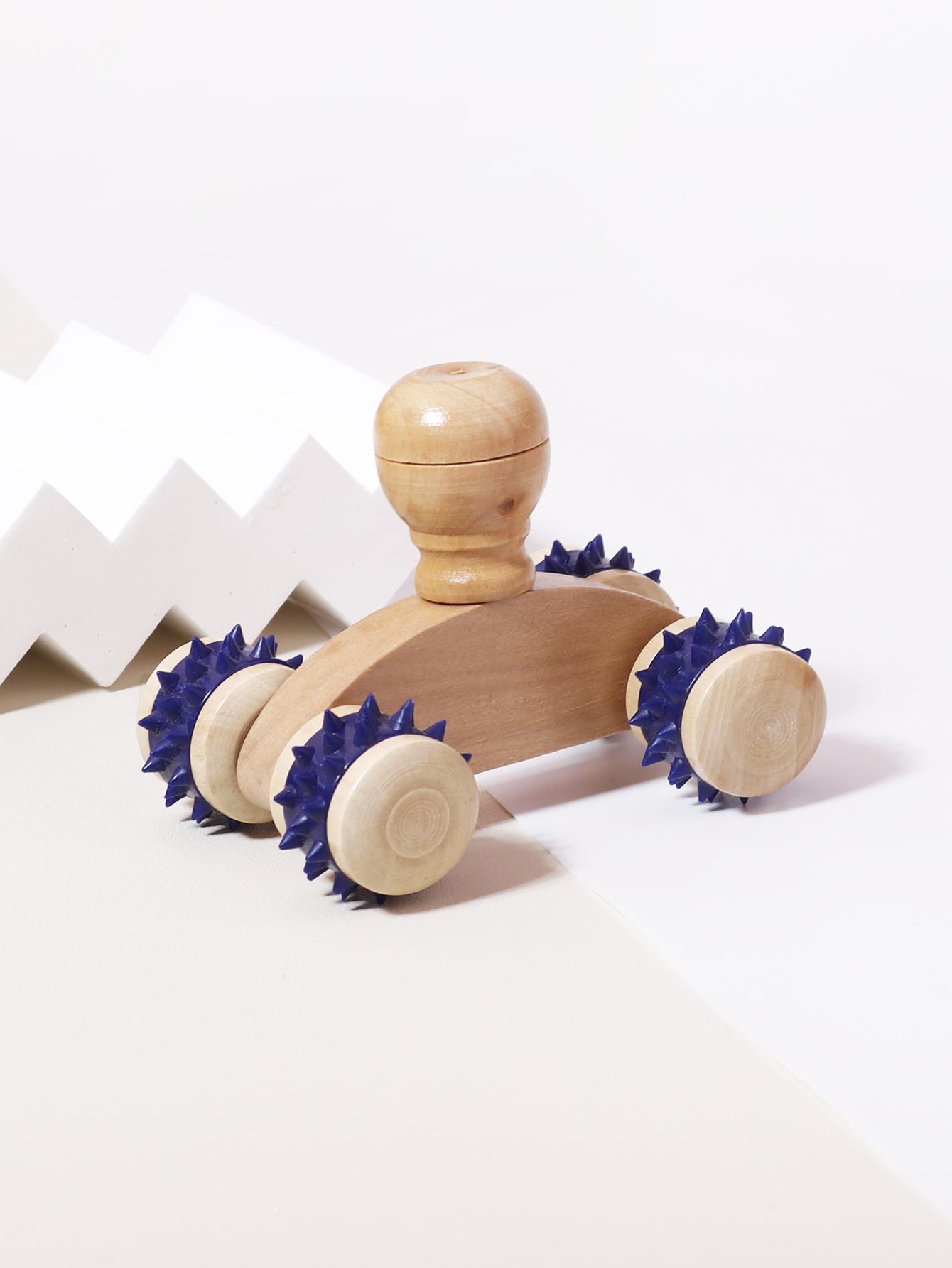 

Handheld massage tool for muscle soreness, wooden body massager, used for the body and neck For Hair Accessories