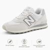 New Balance Nb 574 Fashion Comfortable Durable Low Top Running Shoes Men Sneaker Light-Gray U574WPG