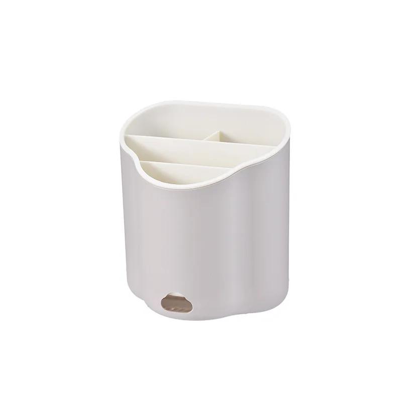 Novo 1pc talheres dreno rack colher garfo pauzinho dupla camada talheres titular talheres escorredor organizador ferramenta de cozinha