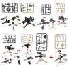 Military Building Block Set Compatible Solider Figures Army Weapons Guns Gift Presents Equipment Accessories NSV Gatling Mortar Toys  Playsets