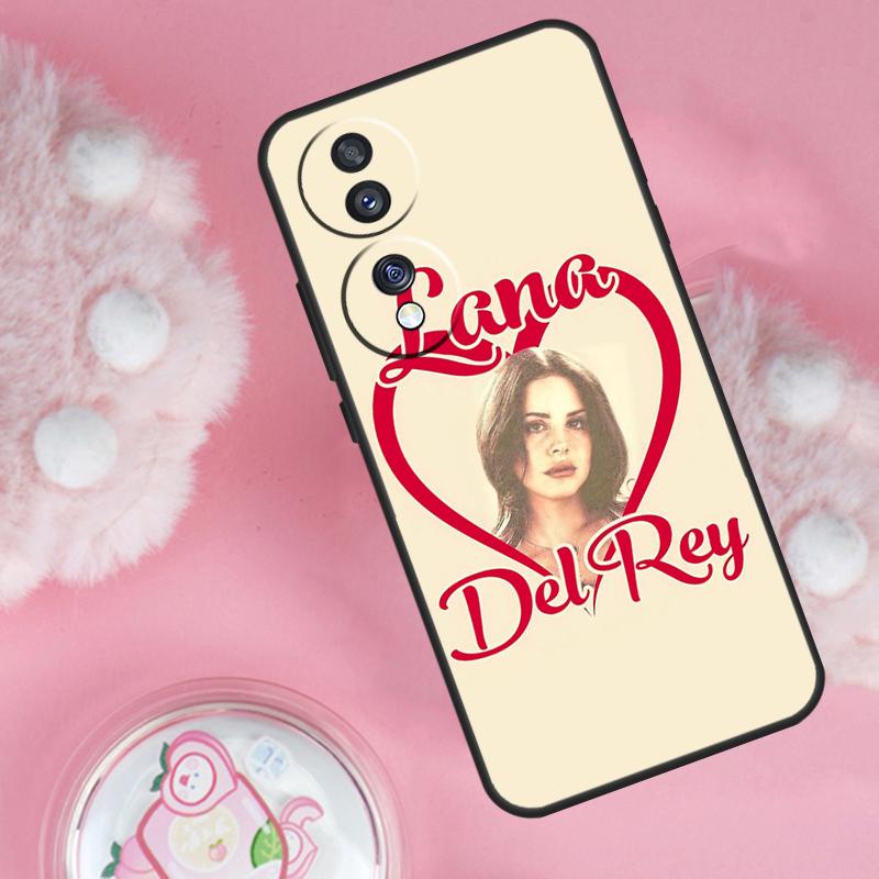 Singer Lana Del Rey Case For Honor Magic 7 Lite 5 6 Pro Honor 200 50 70 90 Lite X9b X9a X8b X8a X8 X9 X9c Cover