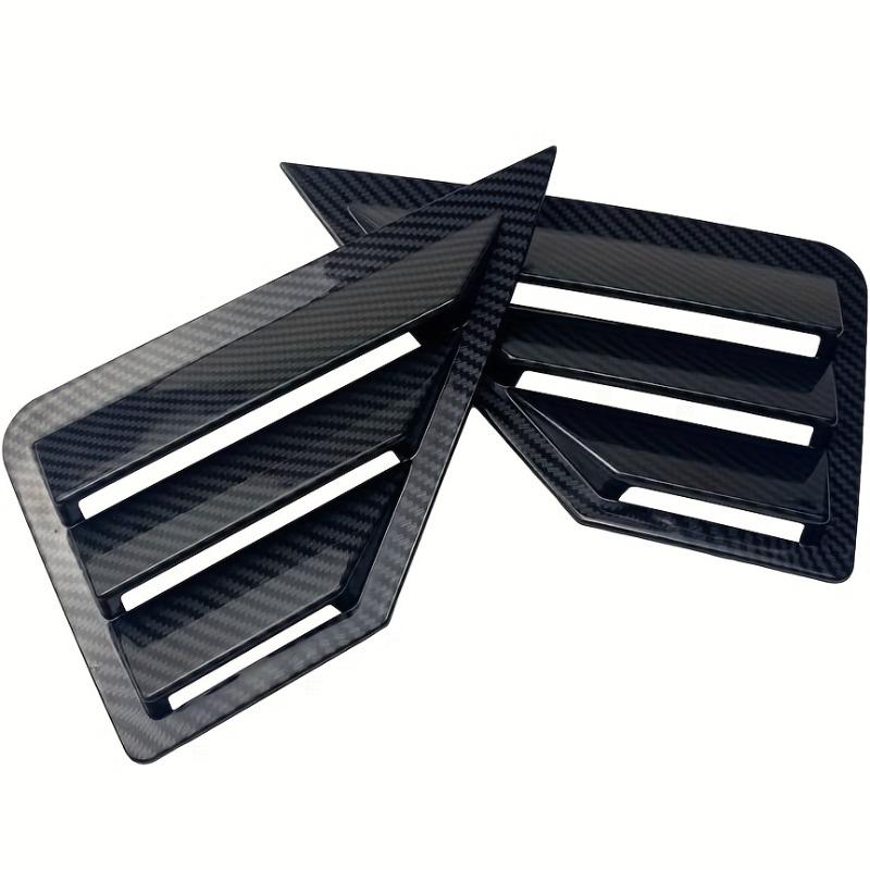 Rear Side Window Louver Decorative Cover for C-HR CHR 2018 2019 2020 2021 2022, Car Accessory for Rear Air Vent Louver Cover. чёрный