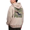 Puma X Monster Hunter Wilds Collaboration FW25 With Back Print New Egedora Pattern Loose Warm Pullover Hoodie Long Sleeve Sweatshirt 636484-55