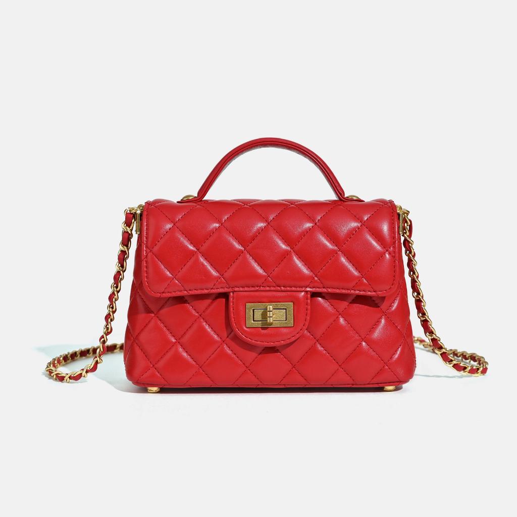 Handliche kleine Duft-Ketten-Tasche für Frauen im Jahr 2025 Schlicht und modisch Vielseitige Umhängetasche Hochwertige Crossbody-Tasche