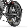 HEADEER BK20 Bicicleta Elétrica para Adultos Bateria 48V20AH Motor 750W Bicicleta Elétrica Carga 150KG Autonomia 80KM Pneus Largos 20 Polegadas E-Mountain Bike para Off-Road