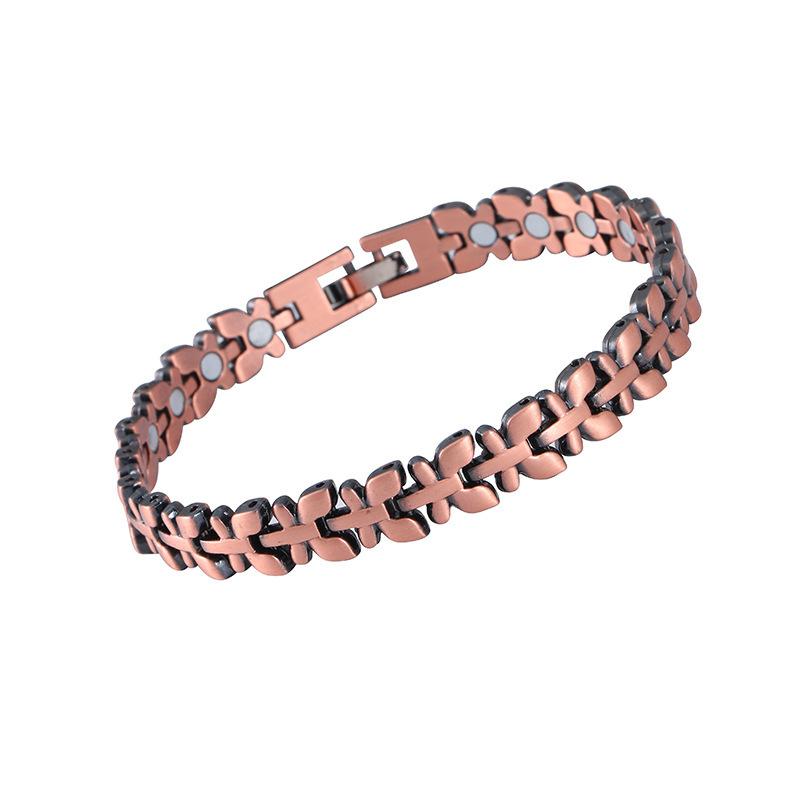 Creative all-magnet jewelry women's butterfly four-leaf clover adjustable couple bracelet bracelet