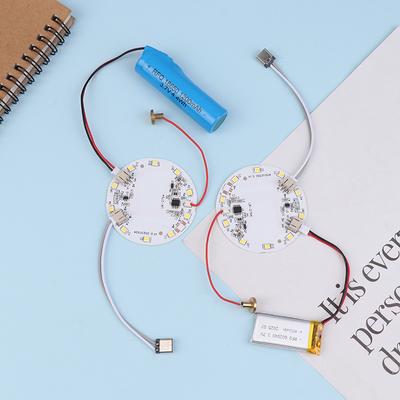 DC 5V Giriş Işık Kaynağı LED Işık Paneli 5W 57mm Karartma Kontrolcüsü 3000K Dokunmatik Anahtarlı ve Type-C Şarj Portlu