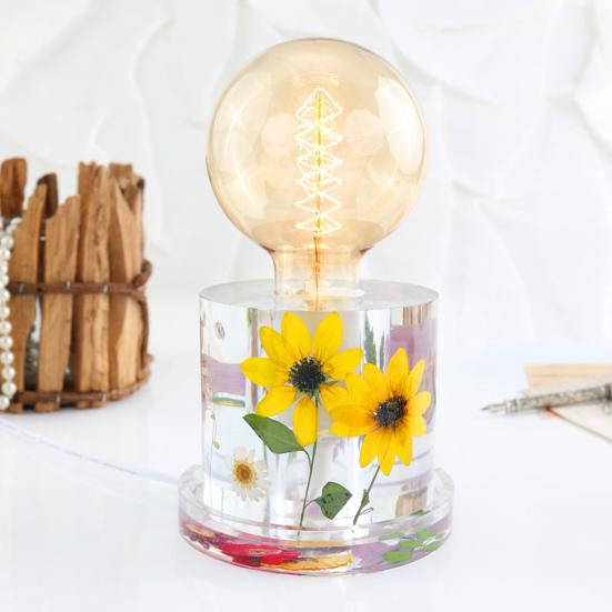1 Set Lamp Mold Eco-friendly DIY Silicone Craft Making Resin Epoxy Mold for Home