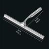 Premium Creative Steel Squeegee For Shower Doors, Bathroom, Window And Car Glass, All-Purpose Cleaning Glass Wiper