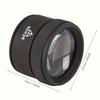 30x Glass Inspection Magnifier, Extremely Compact and Portable Desktop Magnifier, No Electricity Required, Classic