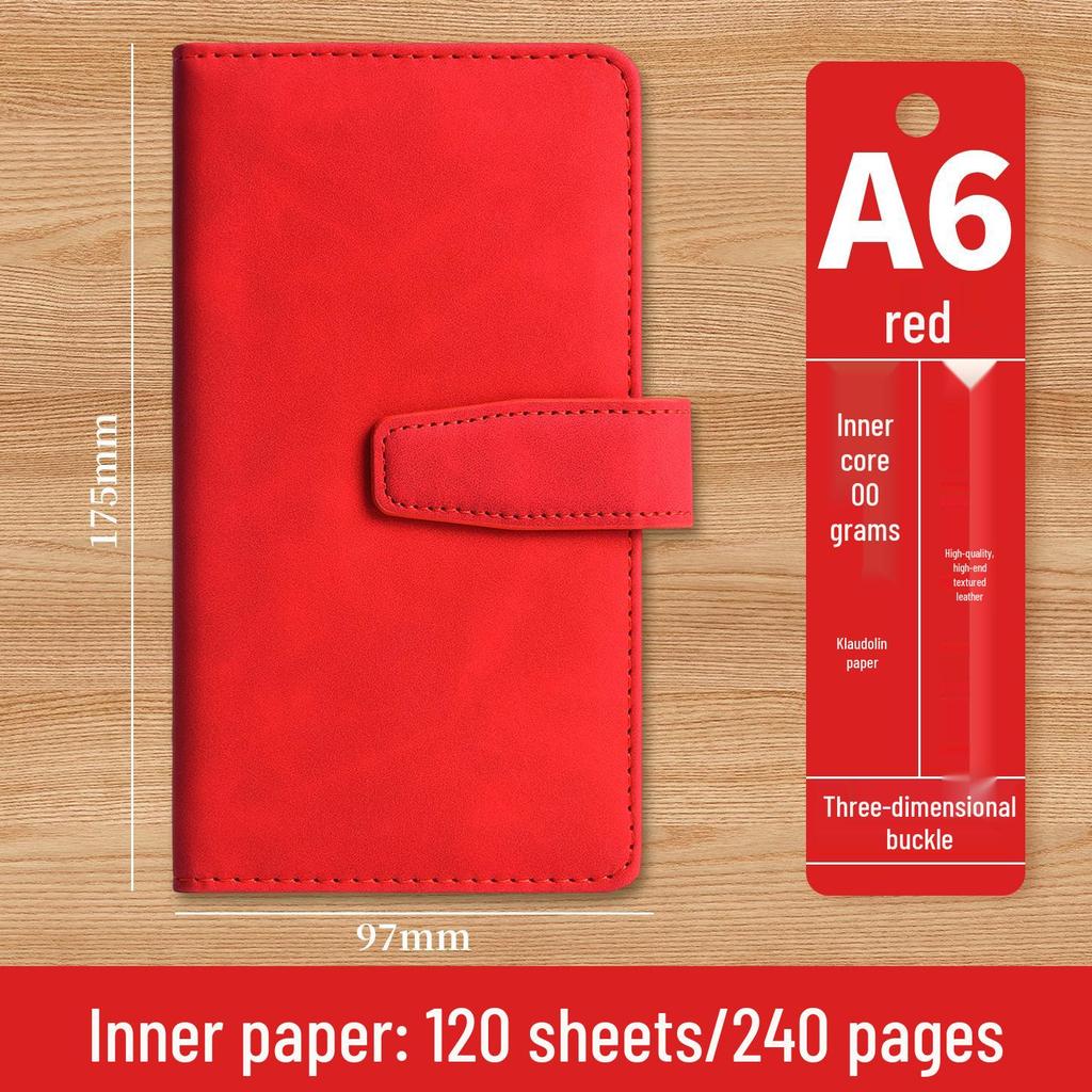 Customizable A6 Business Notebook with Logo Print - Portable Pocket-Size Notepad in Bag