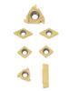 7pcs CCMT060204 11IR 16ER MGMN200 DCMT070204 Turning Tools Carbide Inserts For Shank Lathe Boring Bar
