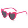 2025 Cross-Border Love UV400 Peach Heart Sunglasses - Glitter Crystal Sun Protection for Women