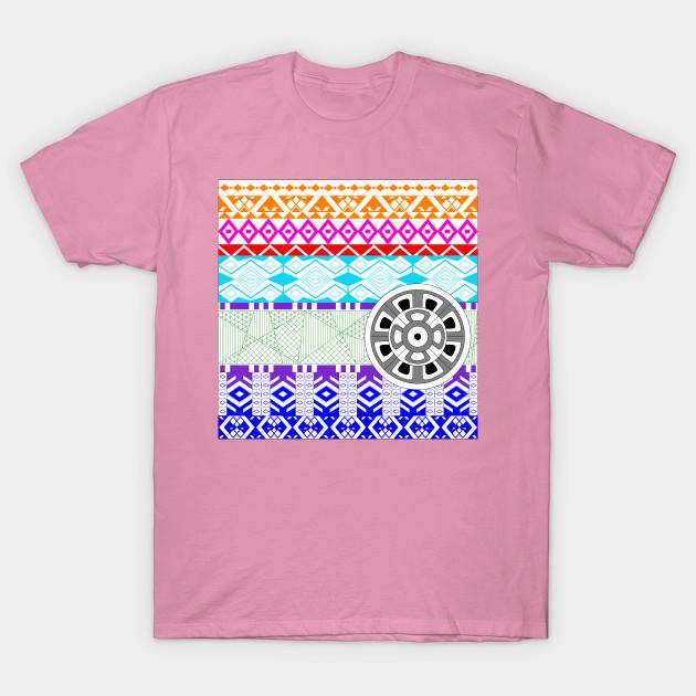 T Shirt Women Mexican Imagination Geometry Ecopop Harajuku Print Kawaii Tshirt Summer Short Sleeve Female T-Shirt Top Tee