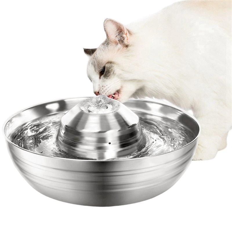 AB34-Pet Water Dispenser Filtered Pet Water Dispenser Cat And Dog Drinking Water Bowl US Plug