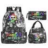 New Dandy's world game merchandise personalized printing primary and secondary school schoolbag three-piece set